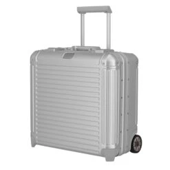 Travelite Next Aluminium Business Wheeler Silver -Luxe Tassen image 1005