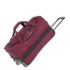 Travelite Basics Wheeled Duffle 55 Expandable Dark Red 2 Travelite Basics Wheeled Duffle 55 Expandable Dark Red -Luxe Tassen image 1063