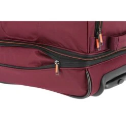 Travelite Basics Wheeled Duffle 55 Expandable Dark Red -Luxe Tassen image 1068