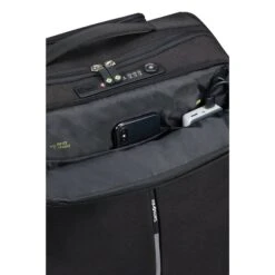 Samsonite Securipak Duffle/Wheels 55 Black Steel 18 Samsonite Securipak Duffle/Wheels 55 Black Steel -Luxe Tassen image 1105