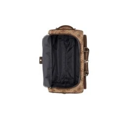 Guess Berta Wheeled Duffel Latte Logo/brown -Luxe Tassen image 1187