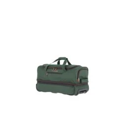 Travelite Basics Wheeled Duffle 55 Expandable Dark Green -Luxe Tassen image 1190