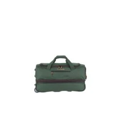 Travelite Basics Wheeled Duffle 55 Expandable Dark Green -Luxe Tassen image 1191