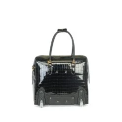 Olivia Lauren Alice Business Trolley Croco Zwart 19 Olivia Lauren Alice Business Trolley Croco Zwart -Luxe Tassen image 1269
