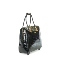 Olivia Lauren Alice Business Trolley Croco Zwart 20 Olivia Lauren Alice Business Trolley Croco Zwart -Luxe Tassen image 1270
