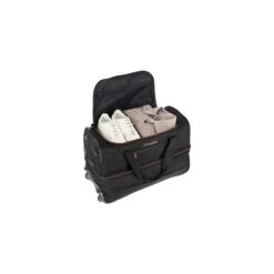 Travelite Basics Wheeled Duffle 55 Expandable Black 21 Travelite Basics Wheeled Duffle 55 Expandable Black -Luxe Tassen image 1310