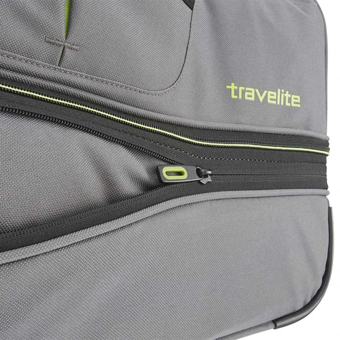 Travelite Basics Wheeled Duffle 55 Expandable Black 15 Travelite Basics Wheeled Duffle 55 Expandable Black - Afbeelding 13