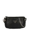 Guess Noelle Dbl Pouch Crossbody Black -Luxe Tassen image 1340