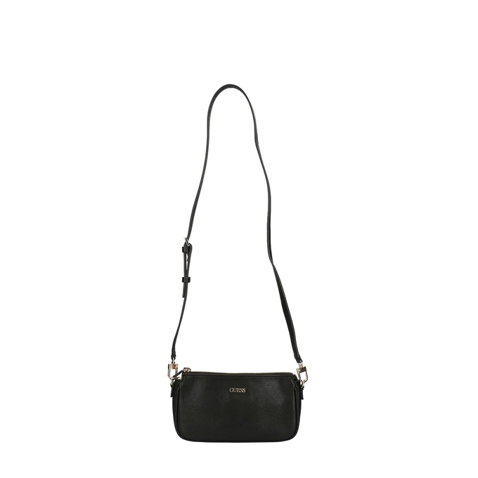 Guess Noelle Dbl Pouch Crossbody Black 8 Guess Noelle Dbl Pouch Crossbody Black - Afbeelding 6