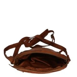 Bear Design Cow Lavato Schoudertas M Cognac -Luxe Tassen image 1356