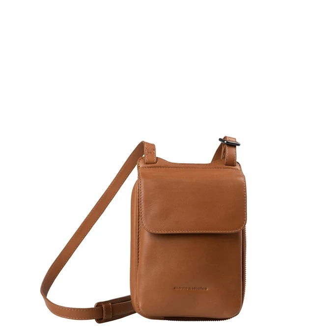 Aunts & Uncles Jamies Orchard Tulip Phone Bag Cognac 3 Aunts & Uncles Jamies Orchard Tulip Phone Bag Cognac