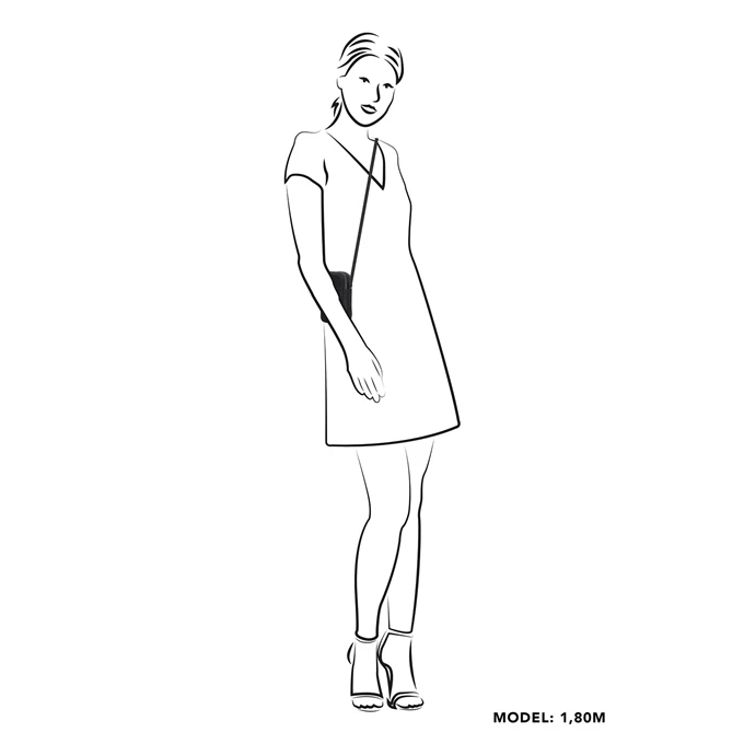 Zebra Trends Lisa Telefoontasje II Jeansblauw 4 Zebra Trends Lisa Telefoontasje II Jeansblauw - Afbeelding 2