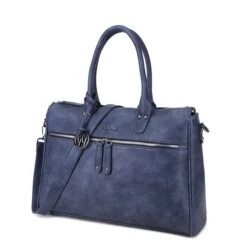 Wimona Fabiana-Two Dames Laptoptas Dark Blue -Luxe Tassen image 15