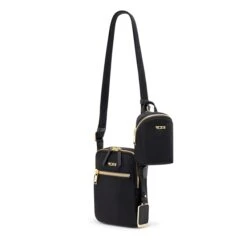 Tumi Voyageur Persia Crossbody Black/gold -Luxe Tassen image 1524