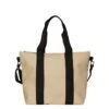 Rains Tote Bag Mini W3 Sand -Luxe Tassen image 153