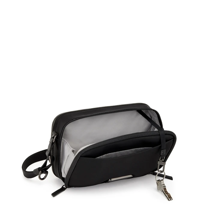 Tumi Voyageur Logan Crossbody Black/gunmetal 6 Tumi Voyageur Logan Crossbody Black/gunmetal - Afbeelding 4