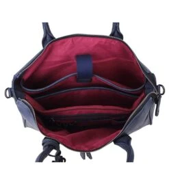 Wimona Fabiana-Two Dames Laptoptas Dark Blue -Luxe Tassen image 16