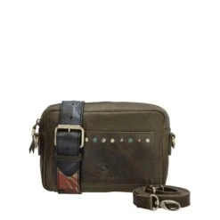 Micmacbags Masterpiece Crossbody Olijf