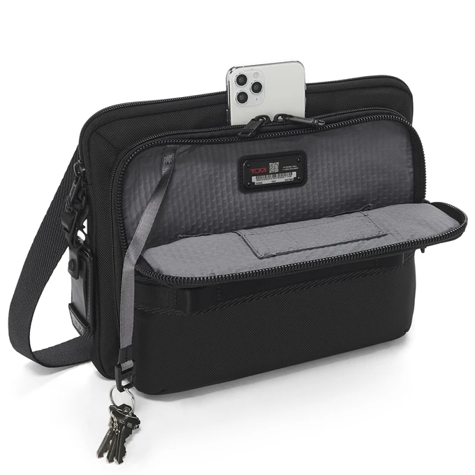 Tumi Alpha Bravo Service Crossbody Black 7 Tumi Alpha Bravo Service Crossbody Black - Afbeelding 5