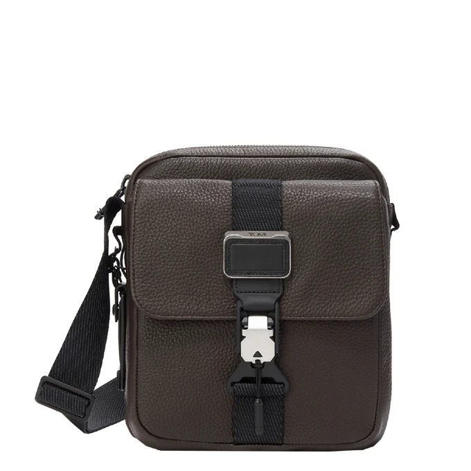 Tumi Alpha Bravo Barksdale Junior Crossbody Dark Brown 2 Tumi Alpha Bravo Barksdale Junior Crossbody Dark Brown