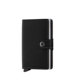 Secrid Miniwallet Portemonnee Black Leather