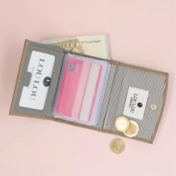 LouLou Essentiels Royal Nappa Wallet Taupe -Luxe Tassen image 1869