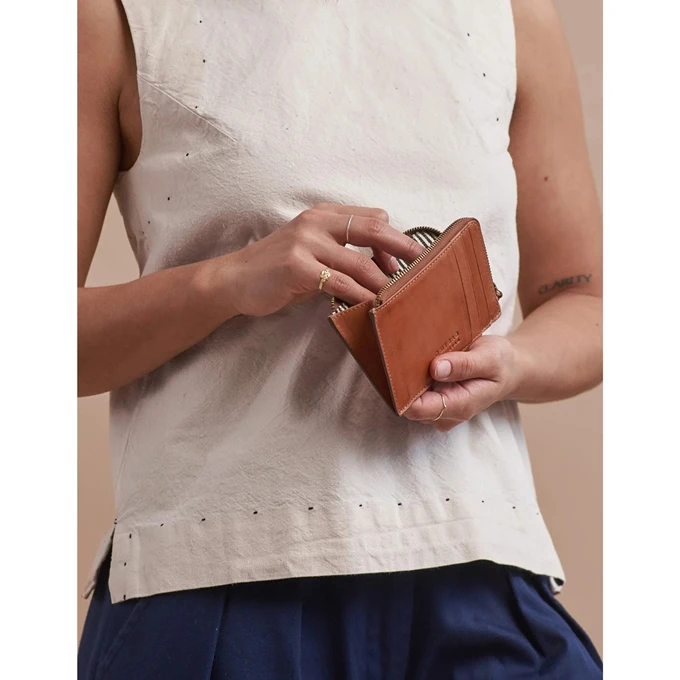 O My Bag Lola Coin Purse Cognac 4 O My Bag Lola Coin Purse Cognac - Afbeelding 2