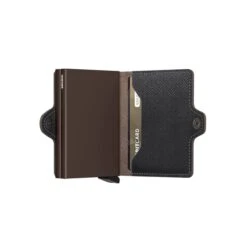 Secrid Twinwallet Portemonnee Saffiano Brown 10 Secrid Twinwallet Portemonnee Saffiano Brown -Luxe Tassen image 1900