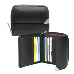 DR Amsterdam Toronto Portemonnee RFID Met Rits Black 7 DR Amsterdam Toronto Portemonnee RFID Met Rits Black -Luxe Tassen image 1904