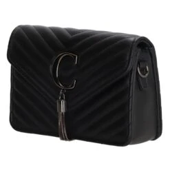 Charm London Belleville Schoudertas Zwart-zilver -Luxe Tassen image 191