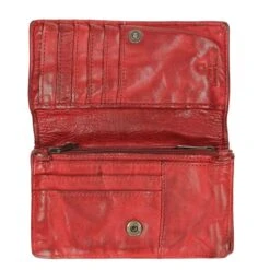 Bear Design Cow Lavato Dames Portemonnee 12cc Red -Luxe Tassen image 1912