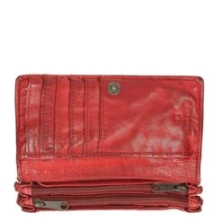 Bear Design Cow Lavato Dames Portemonnee 12cc Red -Luxe Tassen image 1913