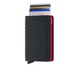 Secrid Slimwallet Portemonnee Cubic Black / Red -Luxe Tassen image 1916