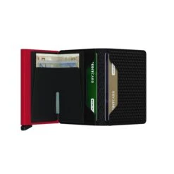 Secrid Slimwallet Portemonnee Cubic Black / Red -Luxe Tassen image 1917