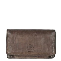 Bear Design Cow Lavato Dames Portemonnee 12cc CL782 Brown