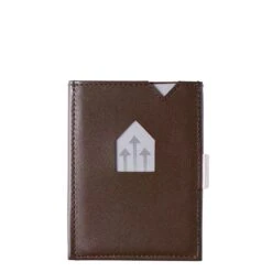 Exentri Leather Wallet RFID Brown