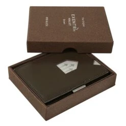 Exentri Leather Wallet RFID Brown -Luxe Tassen image 1948