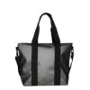 Rains Tote Bag Mini W3 Metallic Grey -Luxe Tassen image 198
