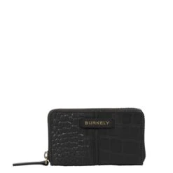 Burkely Cool Colbie Medium Zip Around Wallet Black