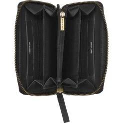 Burkely Cool Colbie Medium Zip Around Wallet Black -Luxe Tassen image 1986