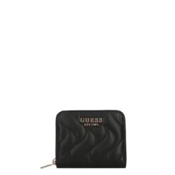 Guess Eco Mai Slg Small Zip Around Black