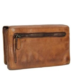 Bear Design Cow Lavato Dames Portemonnee 12cc Cognac -Luxe Tassen image 1992