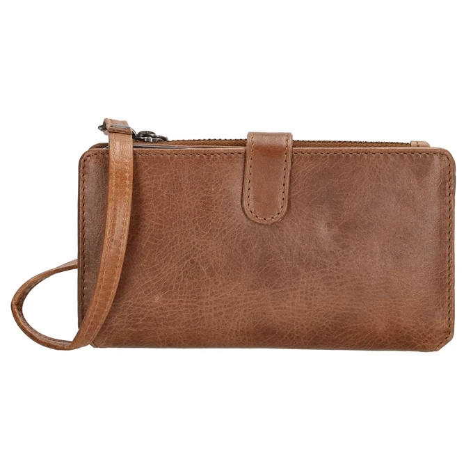 Micmacbags Porto Portemonnee / Telefoonhoesje Bruin 6 Micmacbags Porto Portemonnee / Telefoonhoesje Bruin - Afbeelding 4