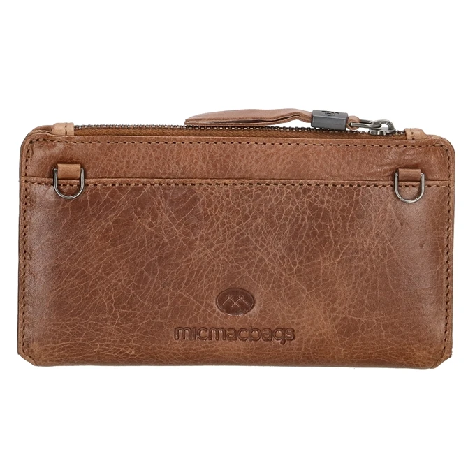 Micmacbags Porto Portemonnee / Telefoonhoesje Bruin 7 Micmacbags Porto Portemonnee / Telefoonhoesje Bruin - Afbeelding 5