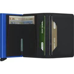 Secrid Slimwallet Portemonnee Matte Black & Blue -Luxe Tassen image 2032