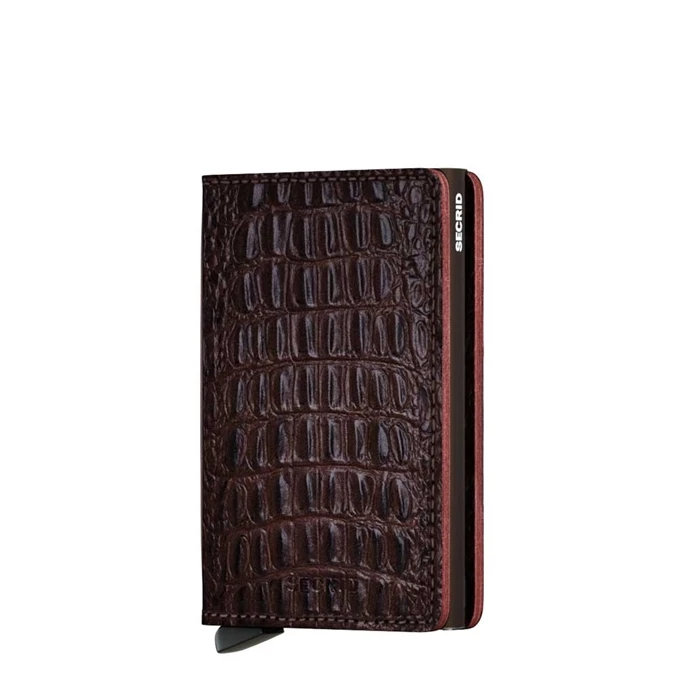 Secrid Slimwallet Portemonnee Nile Brown 3 Secrid Slimwallet Portemonnee Nile Brown