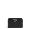 Guess Laurel Slg Medium Zip Around Black -Luxe Tassen image 2096