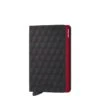 Secrid Slimwallet Portemonnee Optical Black & Red