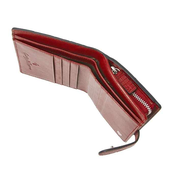 Castelijn & Beerens Donna Portemonnee 6 Pasjes RFID Red 8 Castelijn & Beerens Donna Portemonnee 6 Pasjes RFID Red - Afbeelding 6