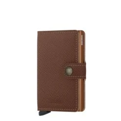 Secrid Miniwallet Portemonnee Saffiano Caramel